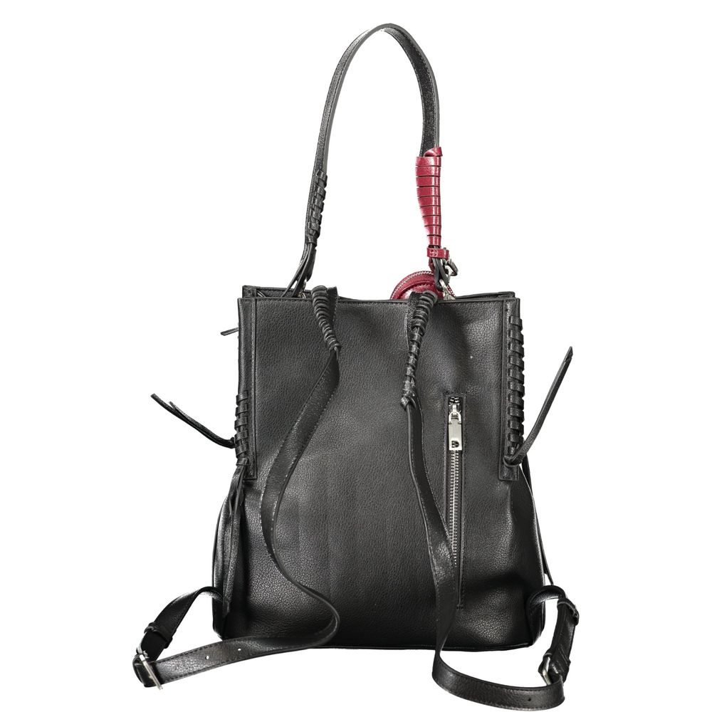 Desigual Black Polyurethane Women Backpack