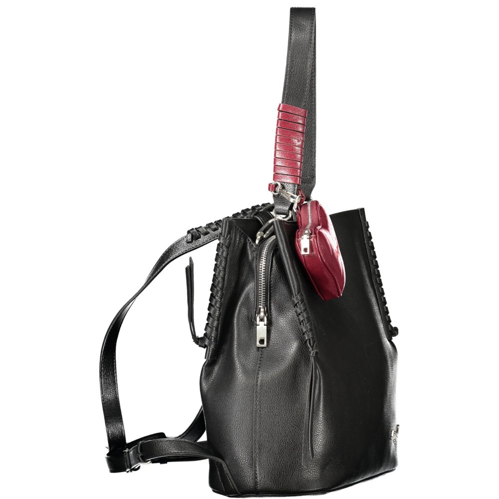 Desigual Black Polyurethane Women Backpack