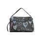 Desigual Black Cotton Women Handbag