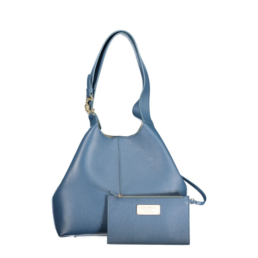 Coccinelle Blu Leather Woman Bag