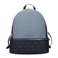Michael Kors Blue Fabric Backpack