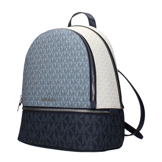 Michael Kors Blue Fabric Backpack