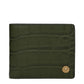 Versace Green Leather Wallet