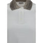 Brunello Cucinelli White Cotton Polo Shirt