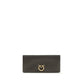 PINKO Bicolor Calf Leather Bos Taurus Clutch Bag