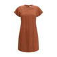 Brunello Cucinelli Brown Viscose Casual Dress