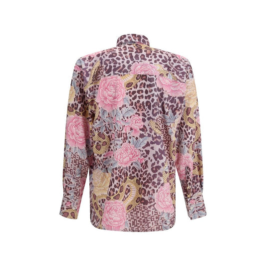 GCDS Multicolor Polyester Pattern Shirt