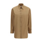 Saint Laurent Beige Cotton Dress Shirt