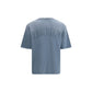 Golden Goose Blue Cotton T-Shirt