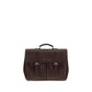 Brunello Cucinelli Bordeaux Calf Leather Bos Taurus Luggage And Travel