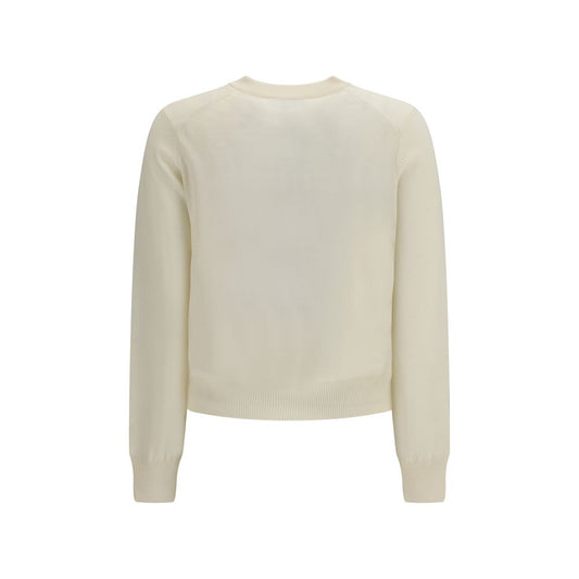 Maison Kitsuné Beige Cotton Cardigan