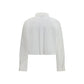 Maison Kitsuné White Cotton Blouse