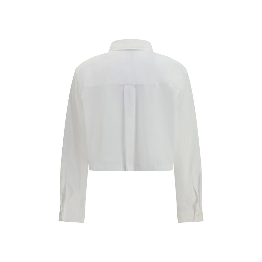 Maison Kitsuné White Cotton Blouse