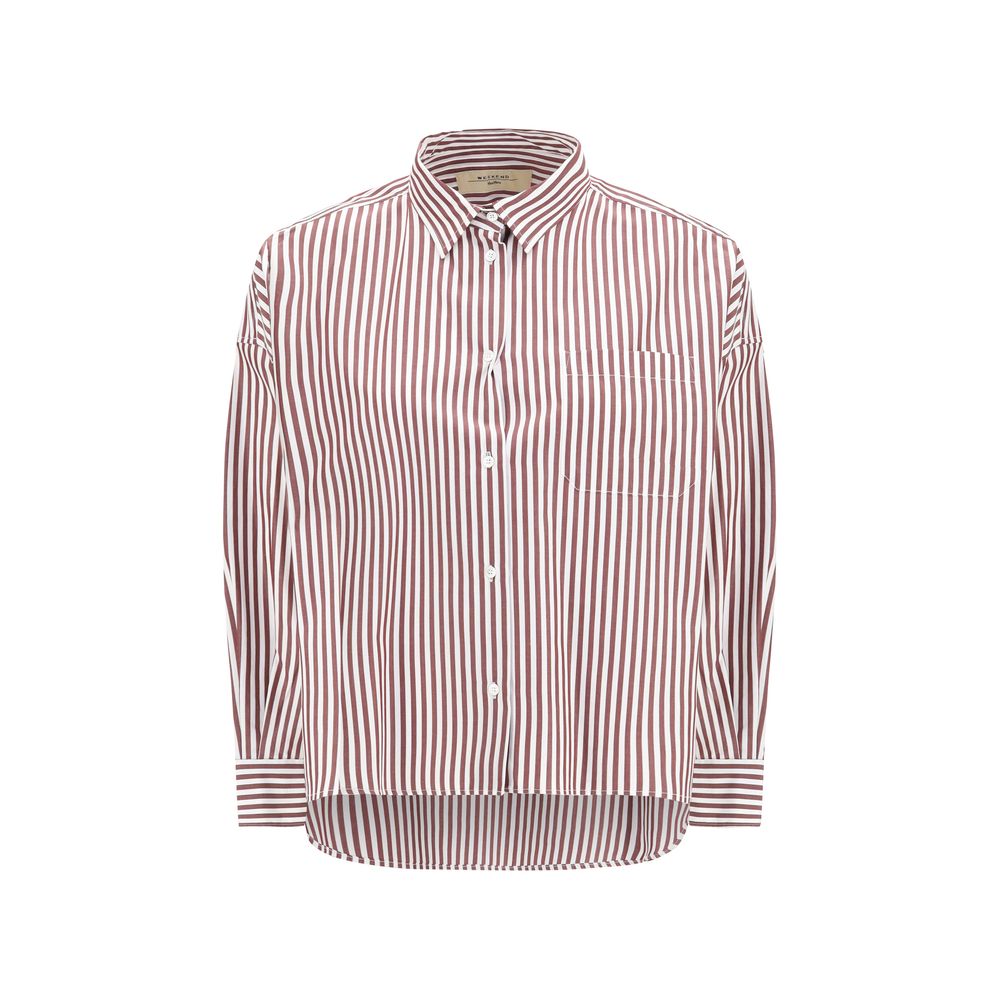 Max Mara Multicolor Cotton Pattern Shirt