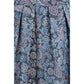 Max Mara Multicolor Silk Long Skirt