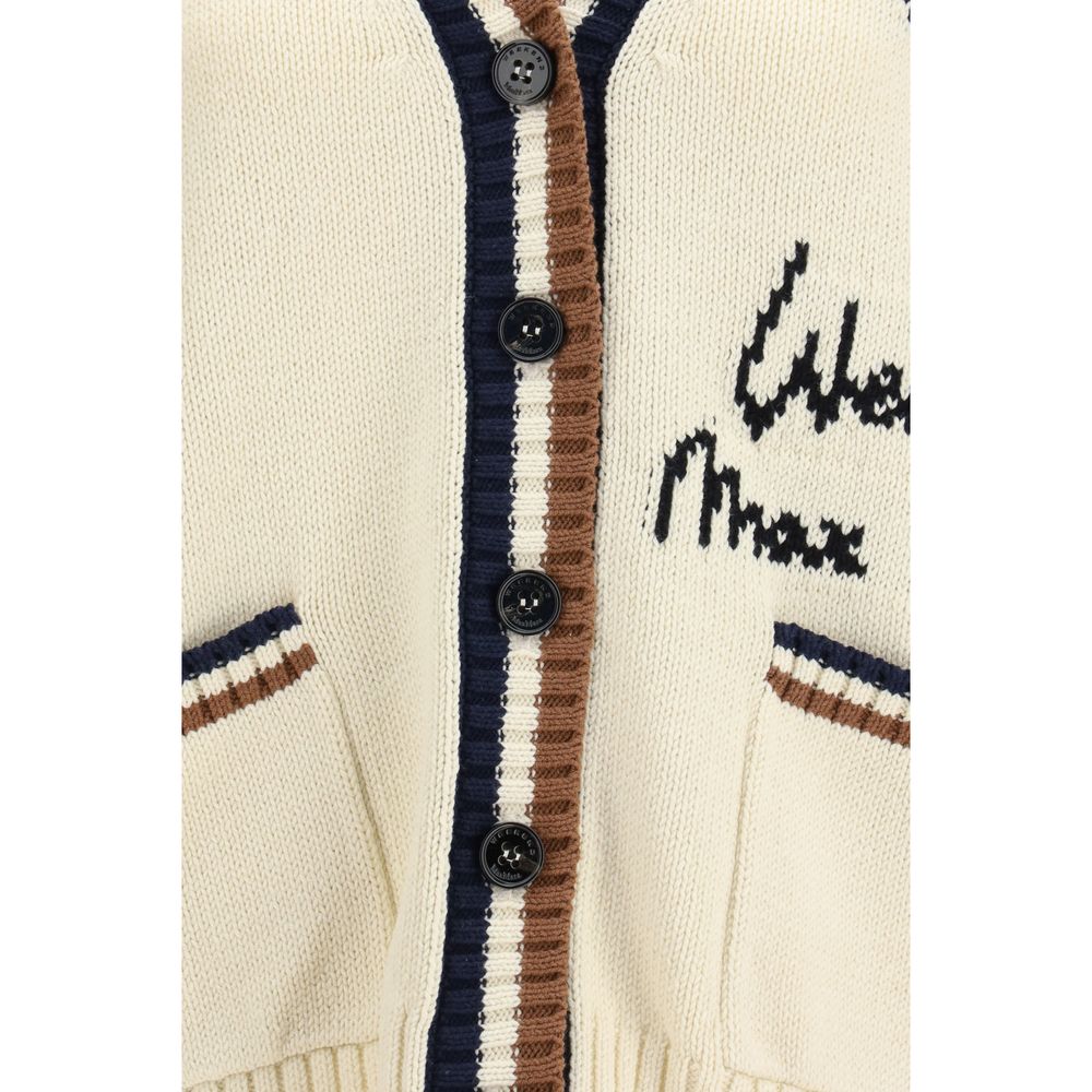 Max Mara Beige Cotton Cardigan