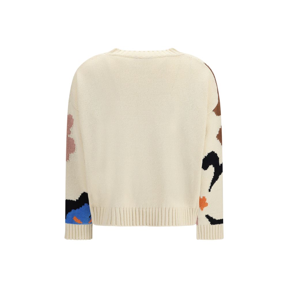 Max Mara Multicolor Cotton Sweatshirt
