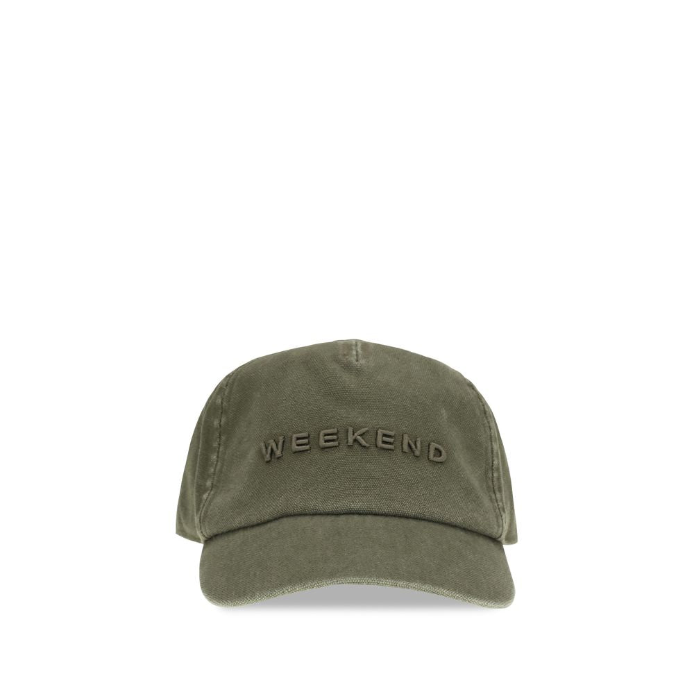 Max Mara Bicolor Cotton Cap (Baseball Hat)