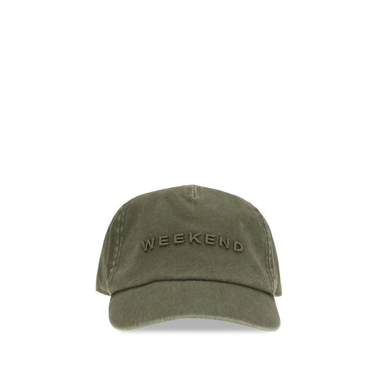 Max Mara Bicolor Cotton Cap (Baseball Hat)