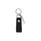 Saint Laurent Black Calf Leather Bos Taurus Keychain