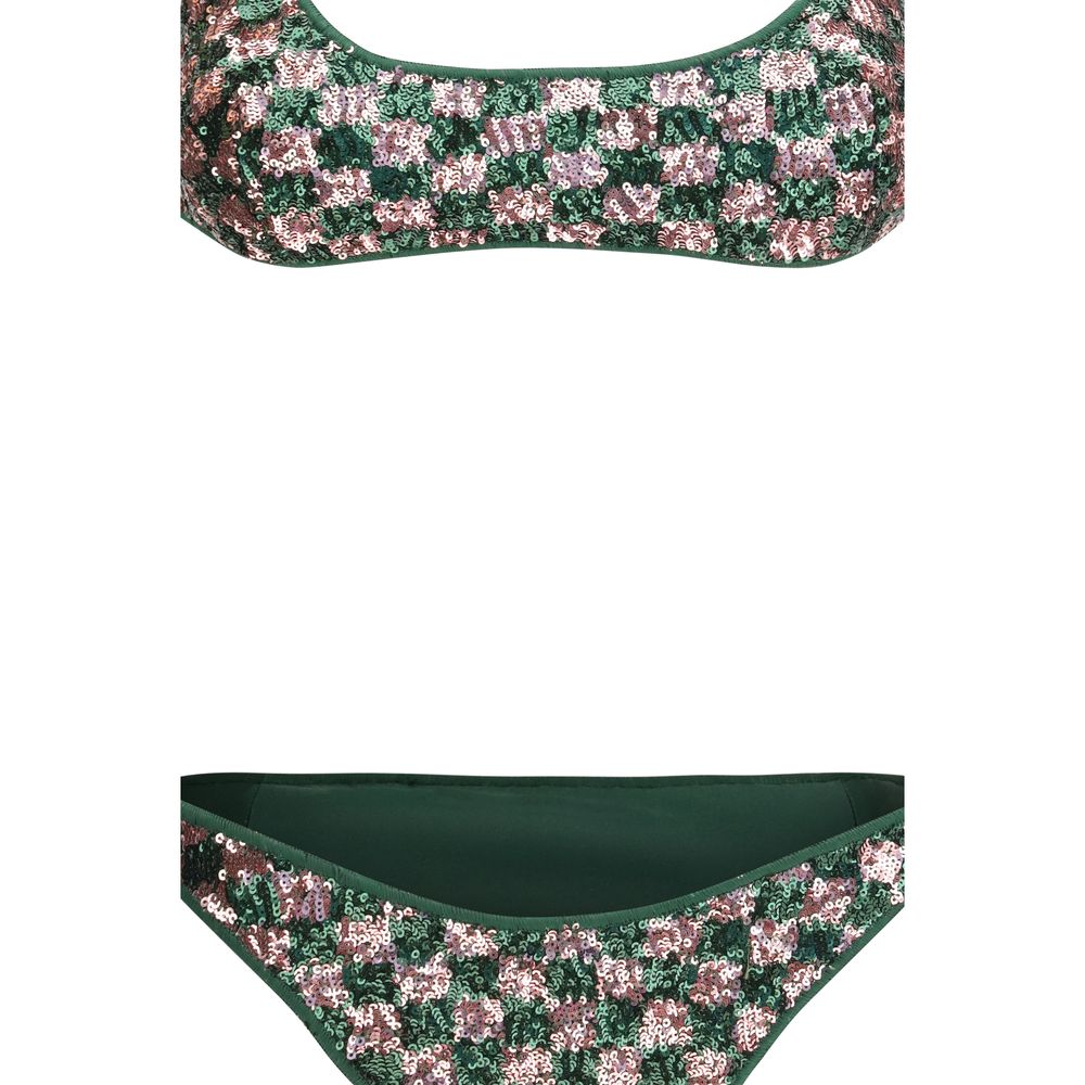 Oséree Multicolor Polyester Bikini