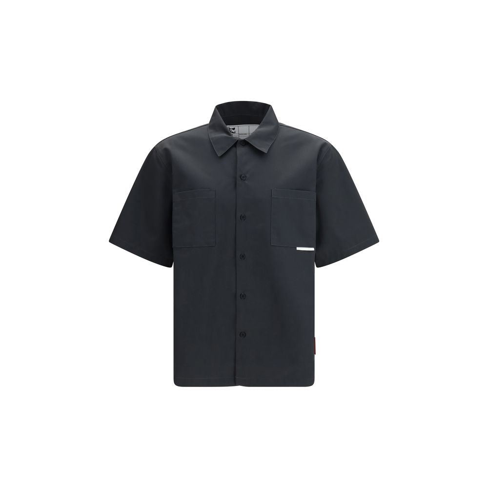 GR10K Black Cotton Shortsleeve Shirt