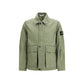 Stone Island Bicolor Polyester Coat