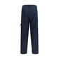 Stone Island Blue Cotton Cargo Pants