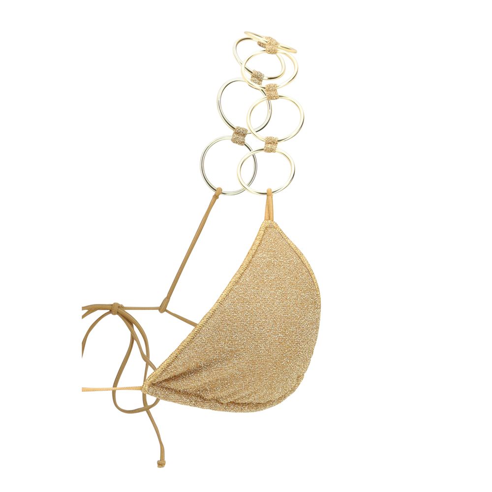 Oséree Gold Polyamide Bikini