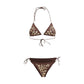 Oséree Brown Polyamide Bikini