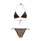 Oséree Brown Polyamide Bikini