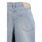 Our Legacy Blue Cotton Bermuda Shorts