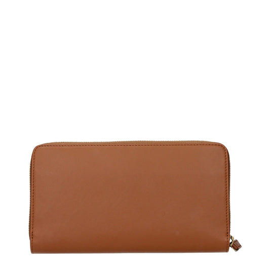 Roberto Cavalli Brown Leather Wallet