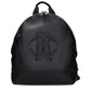 Roberto Cavalli Black Leather Backpack