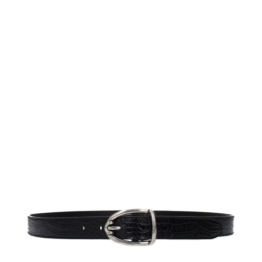 Tom Ford Black Leather Regular Belt
