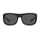 Polaroid Black Rubber Sunglasses