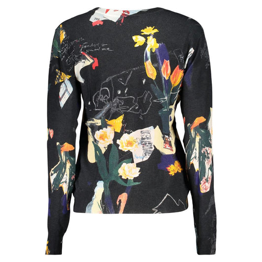Desigual Black Viscose Women's Sweater