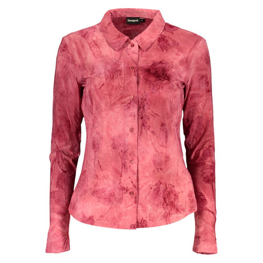 Desigual Rosso Polyester Women Shirt