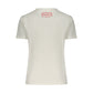 Desigual White Cotton Women T-Shirt