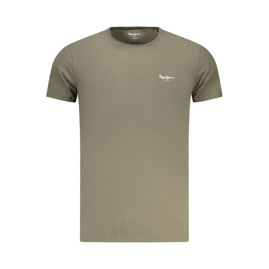 Pepe Jeans Verde Cotton Men's T-Shirt