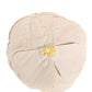 Dolce & Gabbana Beige Floral Motif Silk Blend Poplin Fabric Pin  Brooch