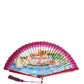 Dolce & Gabbana Multicolor Scenery Decorative Folding Tassel Hand Fan