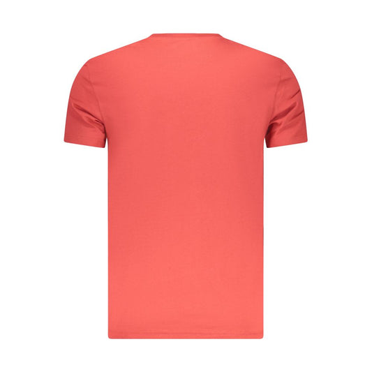 Timberland Red Organic Cotton Men T-Shirt