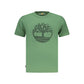 Timberland Verde Cotton Men T-Shirt