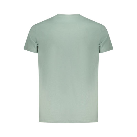 Iceberg Verde Cotton Men T-Shirt