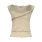Desigual Beige Viscosa Woman Tank