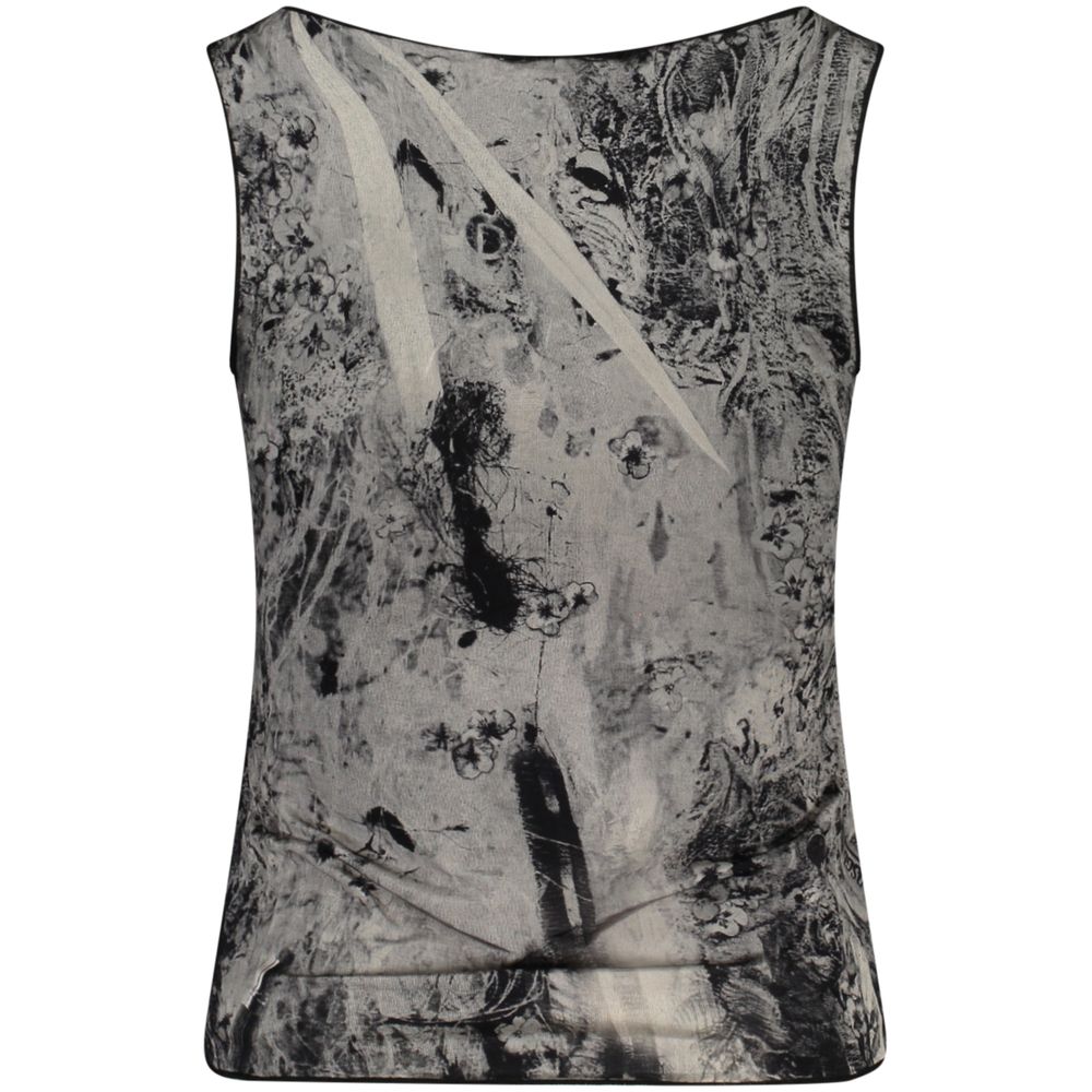 Desigual Black Viscosa Women Tank Top
