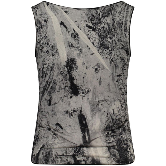 Desigual Black Viscosa Women Tank Top