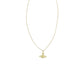 Vivienne Westwood Gold Metal Necklace