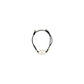 Valentino Garavani Black Polyester Bracelet